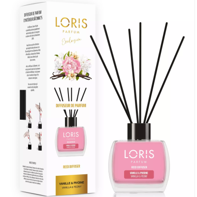 Diffuseur de parfum Vanille & Pivoine 120ml - Laura Kiona