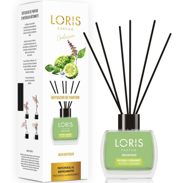 Diffuseur de parfum Bergamote Patchouli 120ml